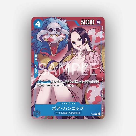 Carte One Piece – Boa Hancock P-066 (V.1) Japonaise
