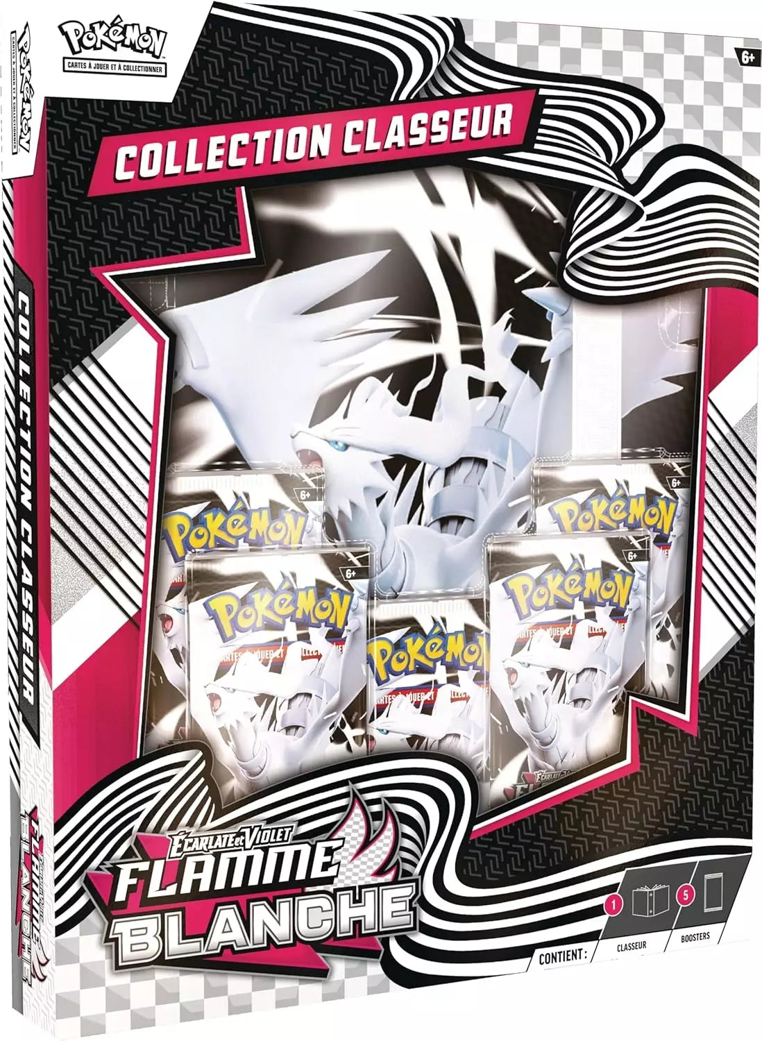 Coffret Classeur Pokémon – Flamme Blanche (Extension 10.5)