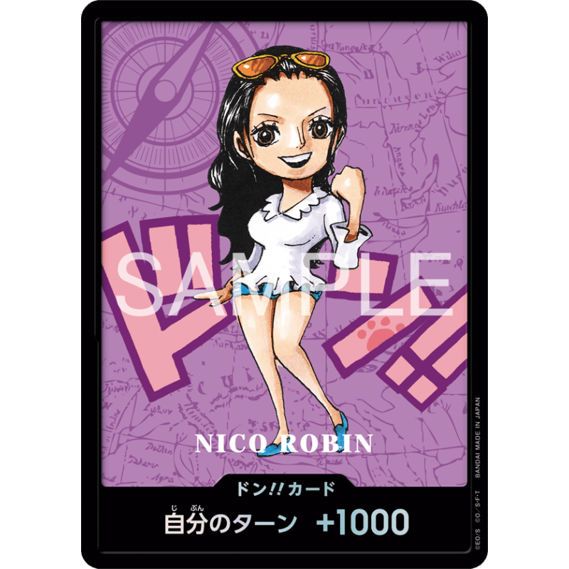 Carte DON!! Nico Robin – Kumamoto 2026 – Japonaise | One Piece TCG