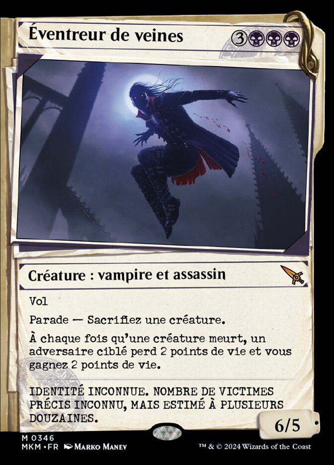 Éventreur de veines 346/433 – Magic: The Gathering – Français