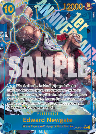 Booster Promo One Piece – Pack 1er Anniversaire FR