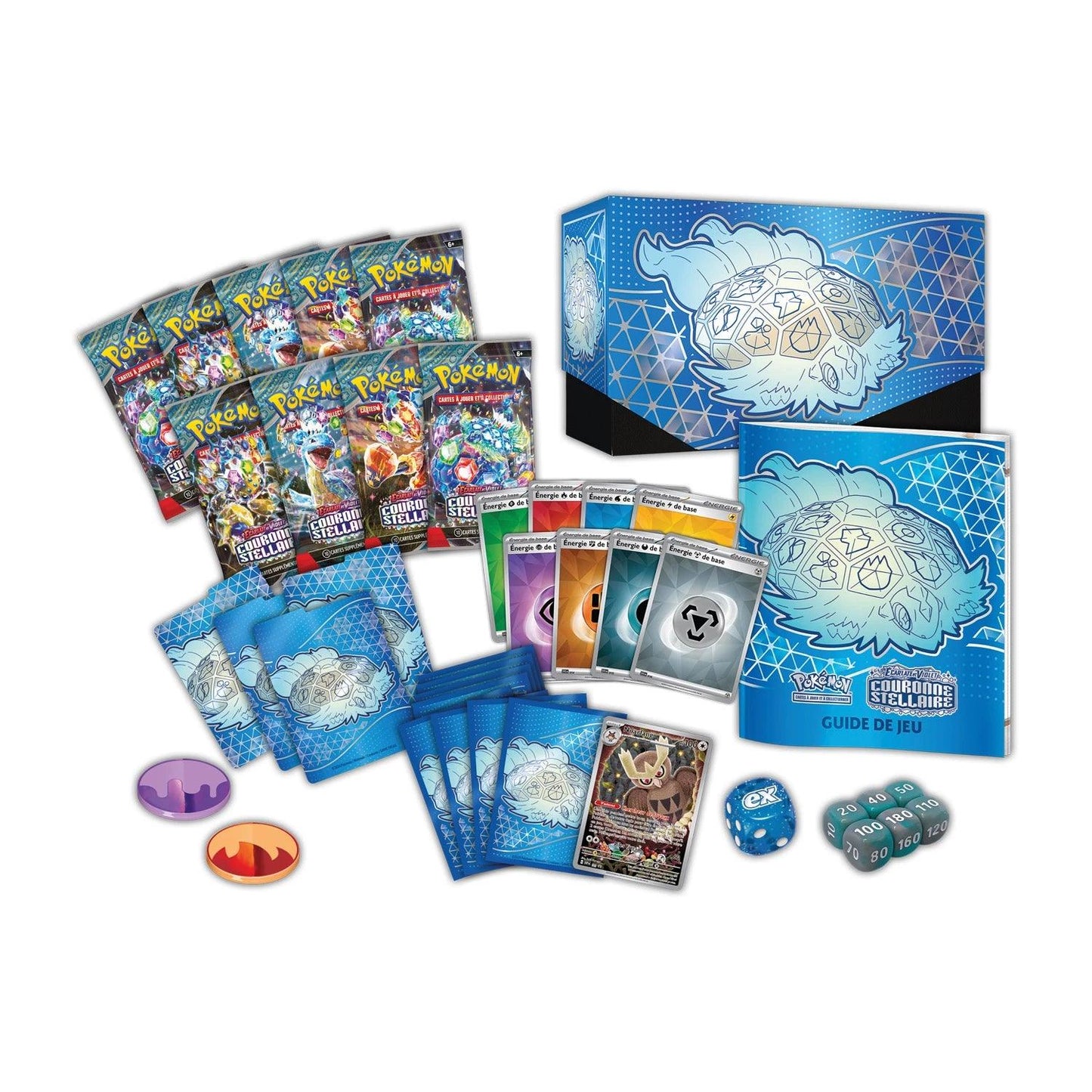 ETB Couronne Stellaire Français | Coffret Dresseur d'Élite Pokémon