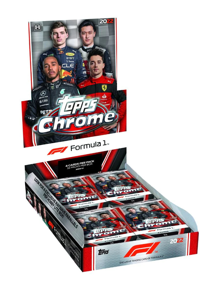 Topps Chrome Formula 1 2022 – Hobby Lite Box Officielle
