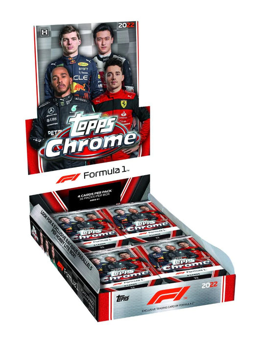 Topps Chrome Formula 1 2022 – Hobby Lite Box Officielle