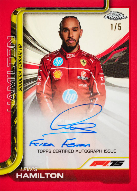 Topps Chrome Formula 1 2025 – Coffret Blaster Officiel