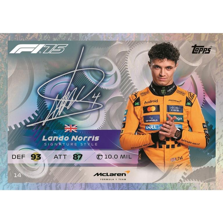 Éco Box Turbo Attax F1 2025 – Coffret Officiel Formula 1