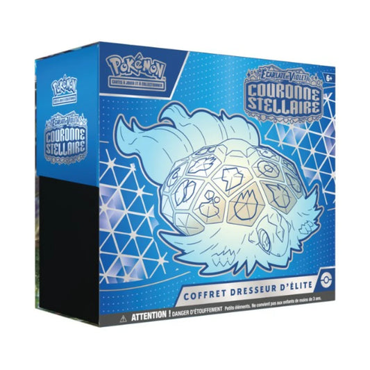 ETB Couronne Stellaire Français | Coffret Dresseur d'Élite Pokémon