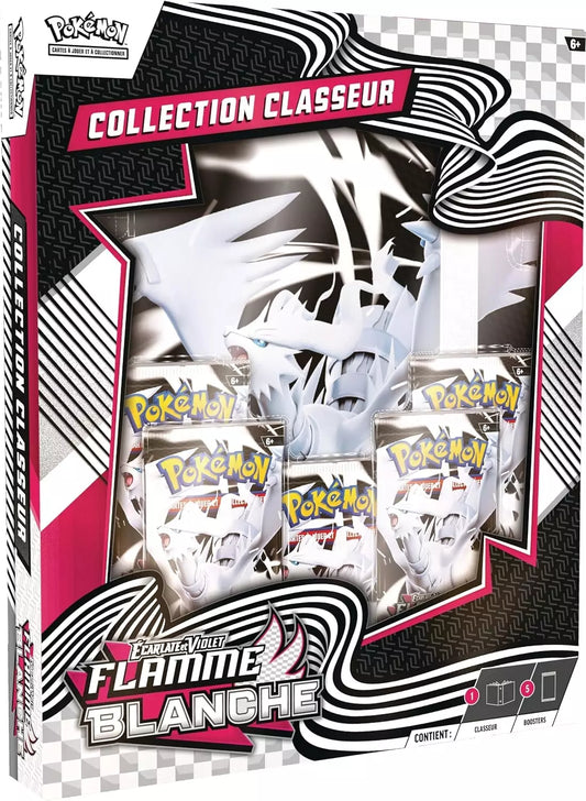Coffret Classeur Pokémon – Flamme Blanche (Extension 10.5)