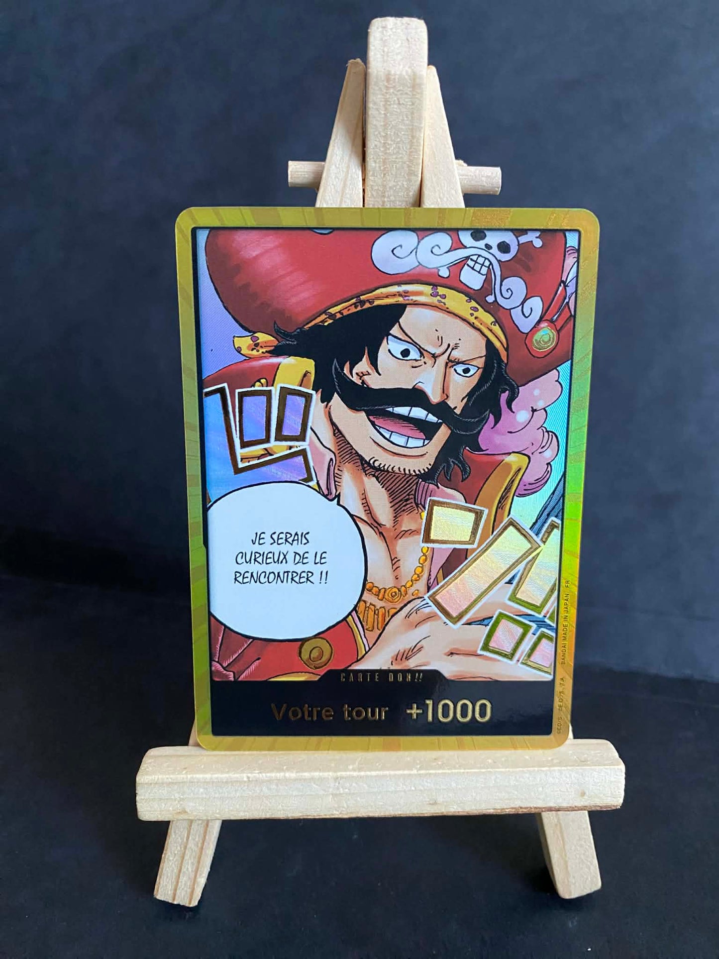 DON!! OP13 Roger V.2 – Carte Gold One Piece Card Game