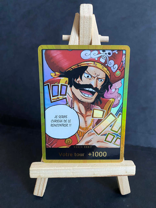 DON!! OP13 Roger V.2 – Carte Gold One Piece Card Game
