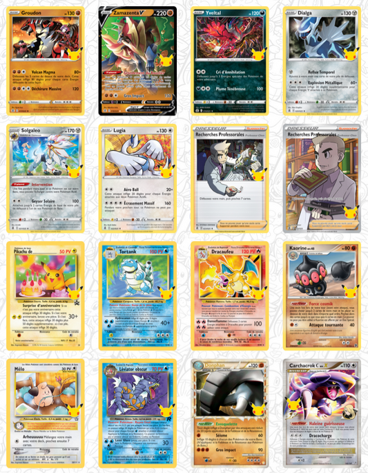 Booster à l’unité 25 ans - Pokémon Français