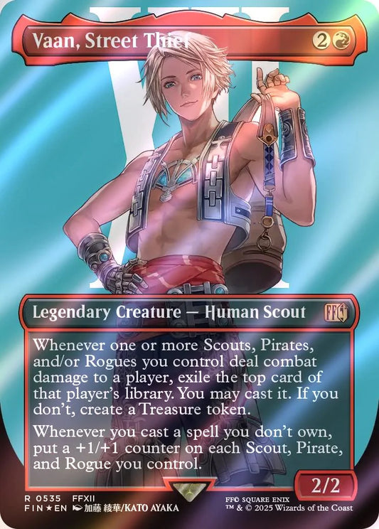 Vaan, Street Thief 0535 – Surge Foil – Magic: The Gathering FINAL FANTASY – Anglais