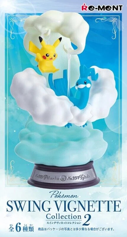 Blind Box Pokémon Re-ment - Swing Vignette Collection 2