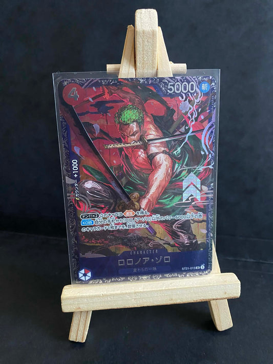 Roronoa Zoro ST21-015 V.2 – Carte Promo Spéciale One Piece