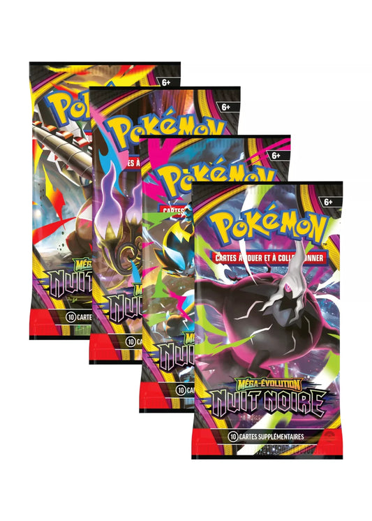 Booster Pokémon Nuit Noire Français | À l'unité Issu d'un Display