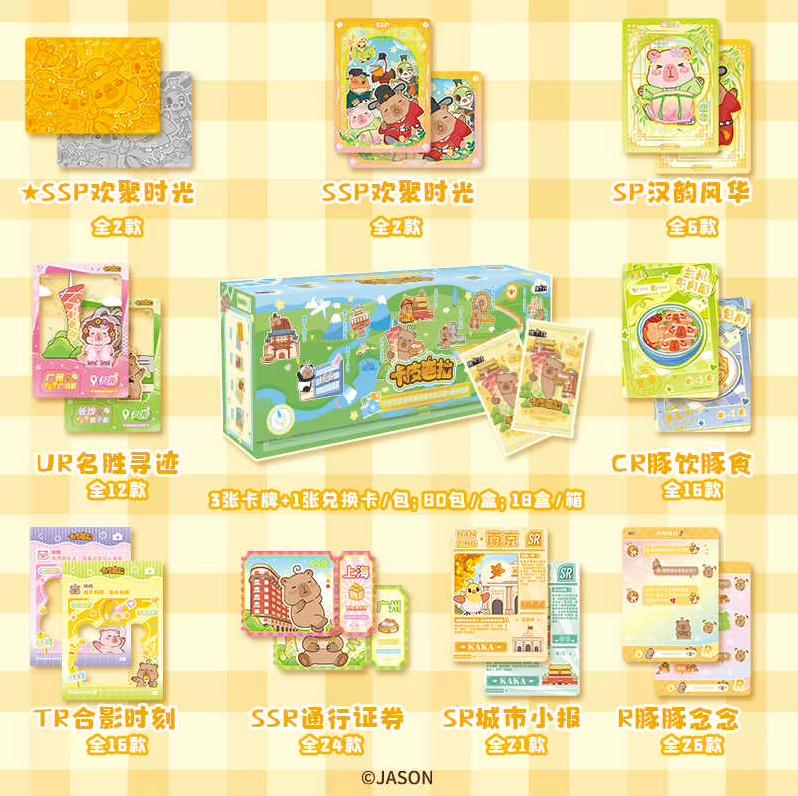 Card Fun Booster - Capybara : Travel Thousands of Miles CN