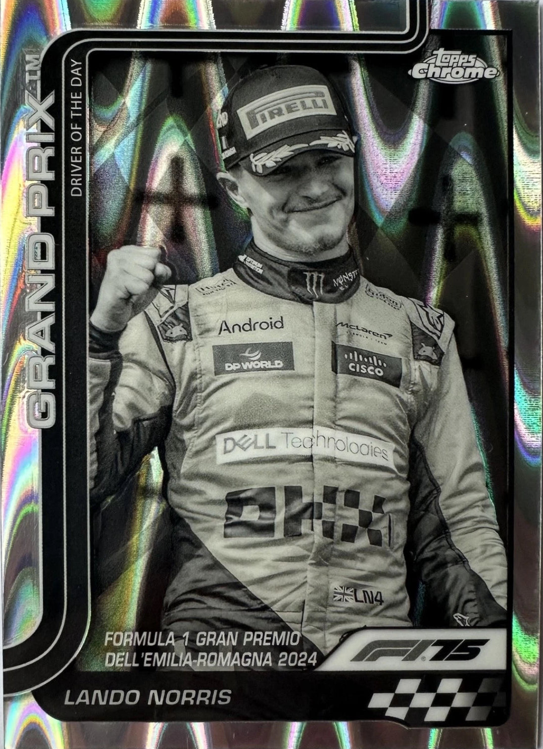Topps Chrome F1 2025 - Lando Norris #128