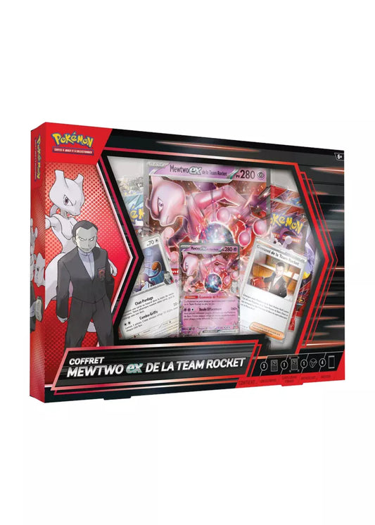 EV10 Coffret Mewtwo 4 boosters - Team Rocket