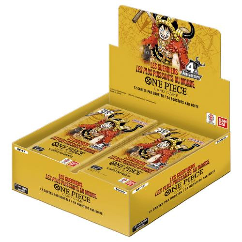 Display One Piece Français - OP17 Les guerriers les plus puissants au monde