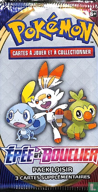 Booster Pokémon pack Loisirs - Epée et Bouclier