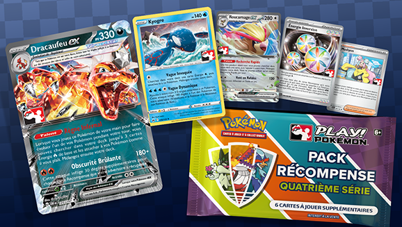 Booster Pokémon Pack Récompense - série 4
