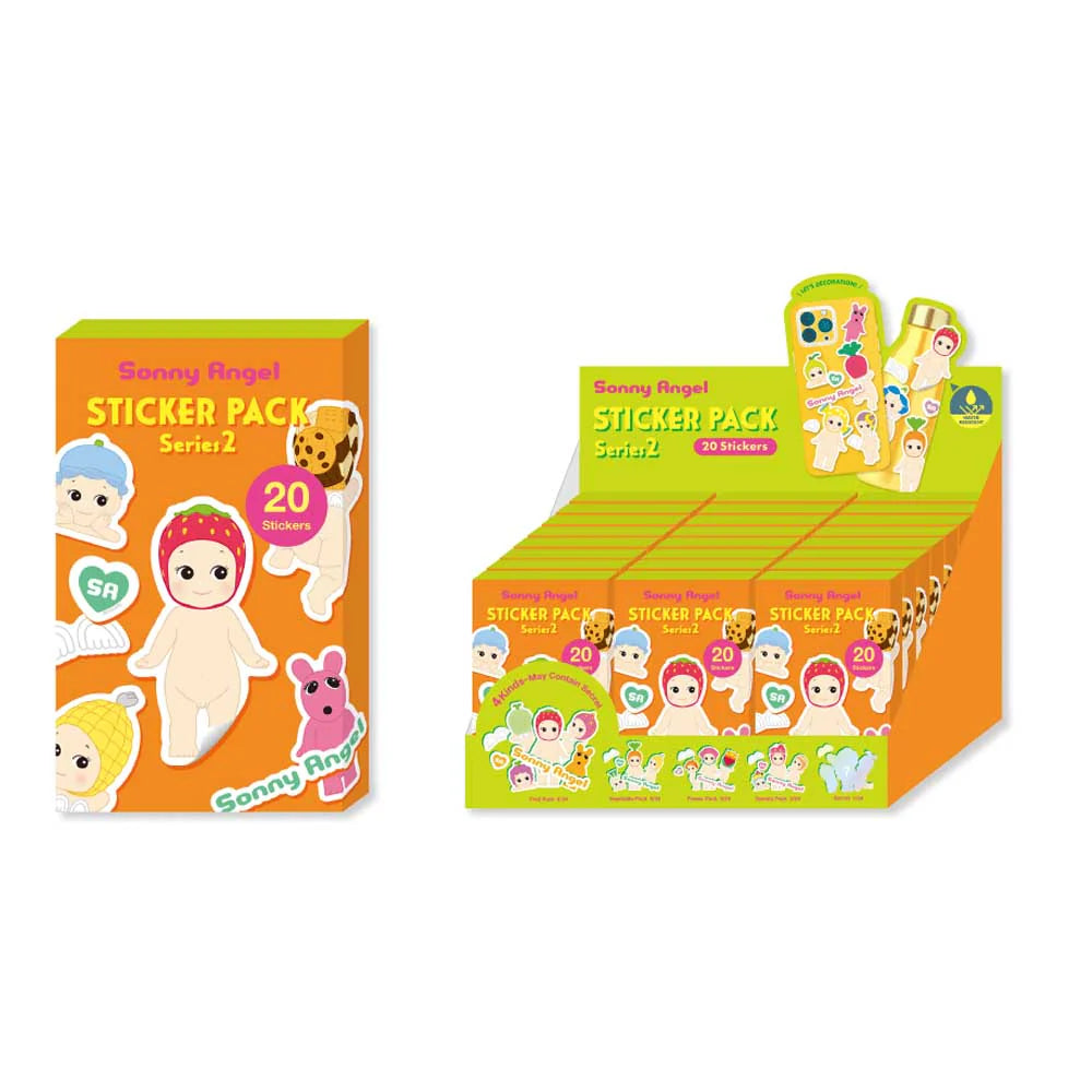 Sonny Angel Sticker Pack Series 2 – Blind Box Surprise