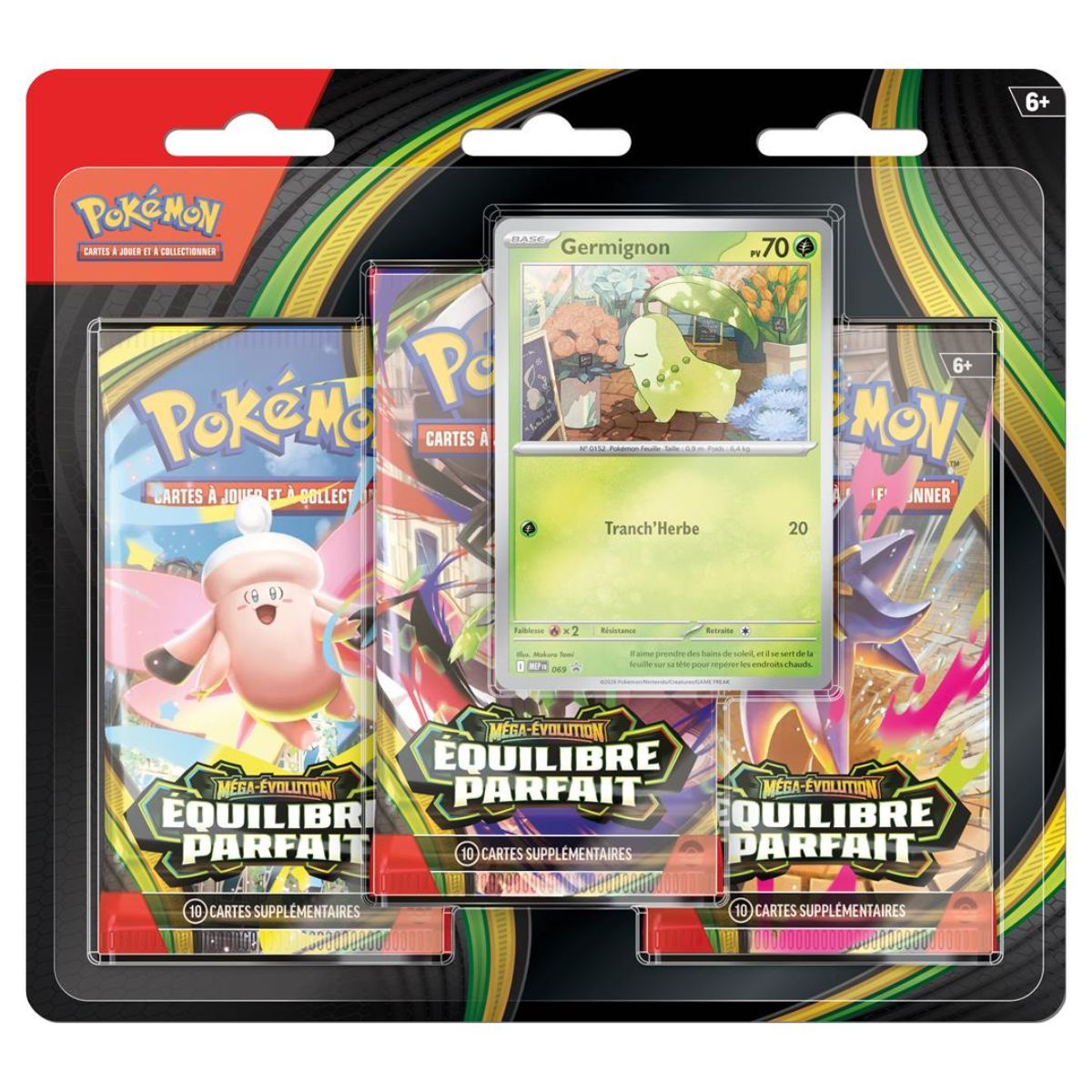 Tripack Pokémon - ME03 équilibre parfait